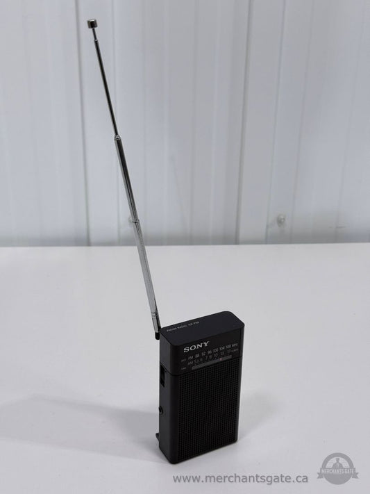 Sony Portable AM FM Radio ICF-P26 Pocket Radio with Telescopic Antenna
