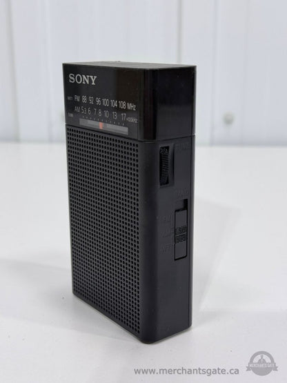 Sony Portable AM FM Radio ICF-P26 Pocket Radio with Telescopic Antenna