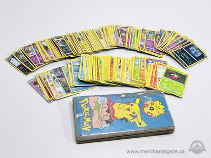 Pokémon Card Lot Binder + 100+ Cards Mixed Vintage to Modern Holos Included