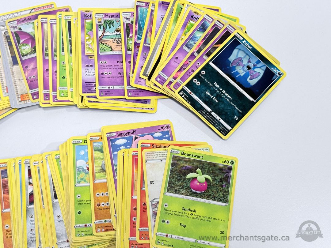 Pokémon Card Lot Binder + 100+ Cards Mixed Vintage to Modern Holos Included