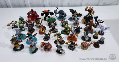 Skylanders Figures Lot 30+ Characters Mixed Series Trap Team Giants Swap Force
