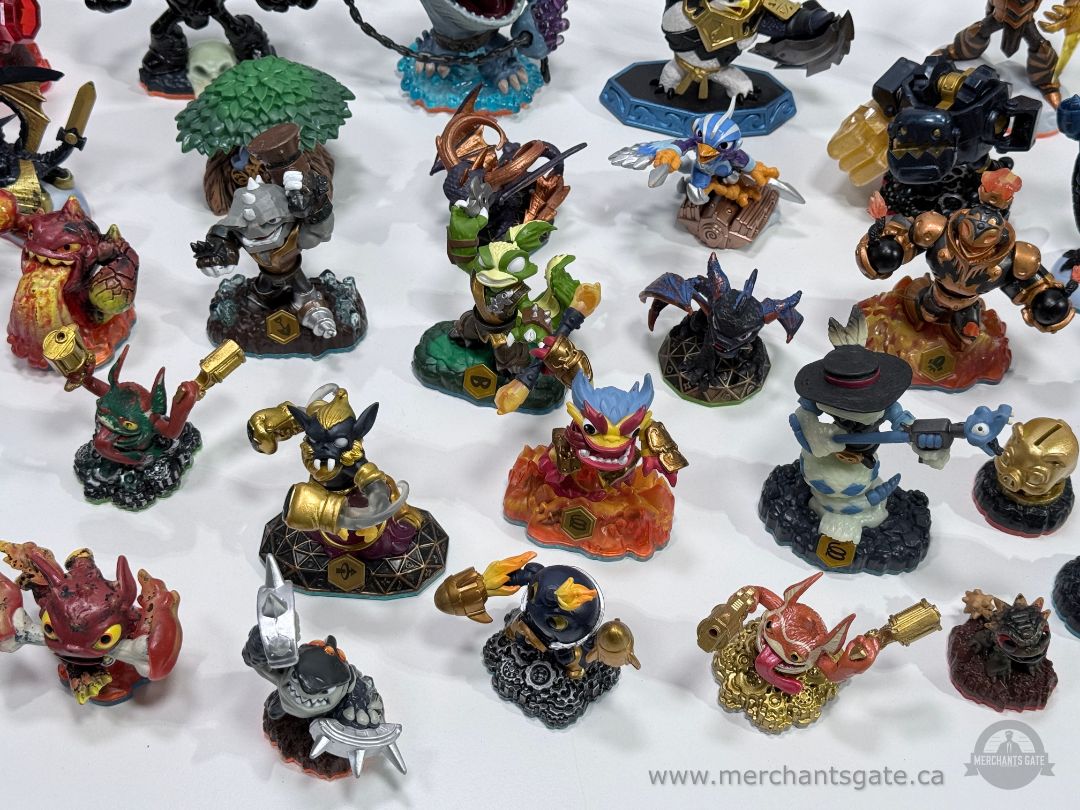 Skylanders Figures Lot 30+ Characters Mixed Series Trap Team Giants Swap Force