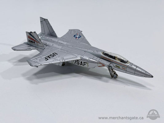 Vintage Ertl Diecast USAF Jet Fighter Plane F-15 Style Toy Metal Aircraft
