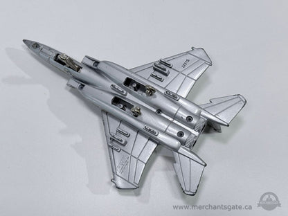 Vintage Ertl Diecast USAF Jet Fighter Plane F-15 Style Toy Metal Aircraft
