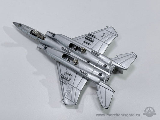 Vintage Ertl Diecast USAF Jet Fighter Plane F-15 Style Toy Metal Aircraft