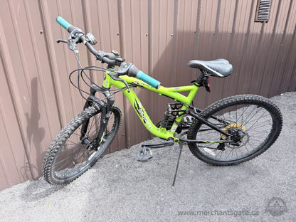 Schwinn Teslin 24" Kids Full Suspension Mountain Bike 21-Speed Disc Brakes
