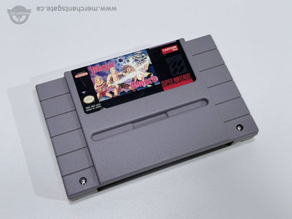 Magic Sword SNES Super Nintendo Game Cartridge Capcom Authentic