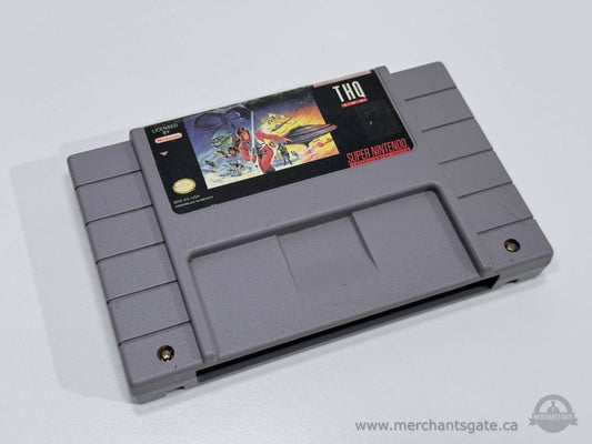 Super Star Wars The Empire Strikes Back SNES Super Nintendo Game Cartridge