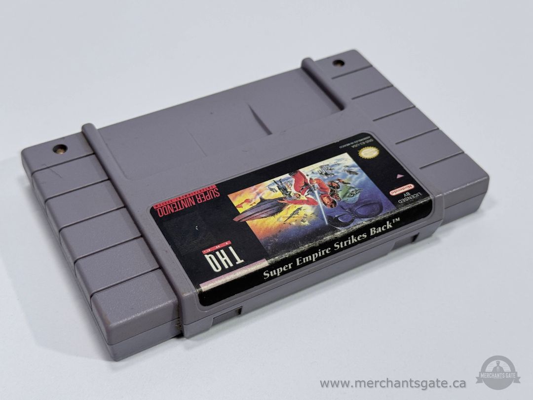 Super Star Wars The Empire Strikes Back SNES Super Nintendo Game Cartridge
