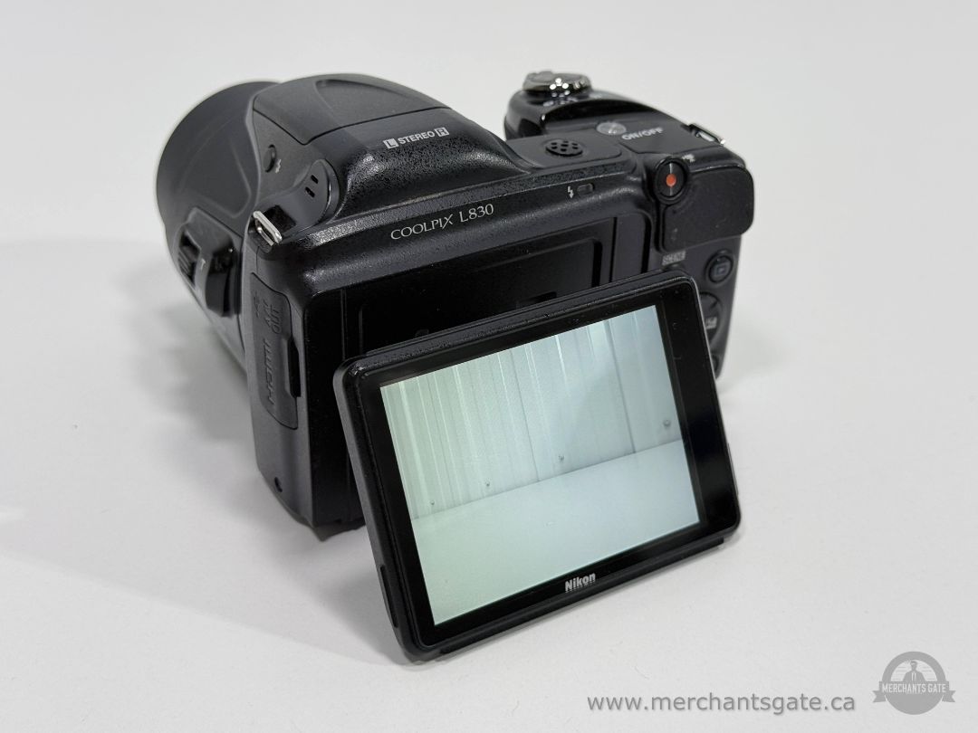 Nikon Coolpix L830 Digital Camera 16MP 34x Optical Zoom HD Video Flip Screen Bridge Camera