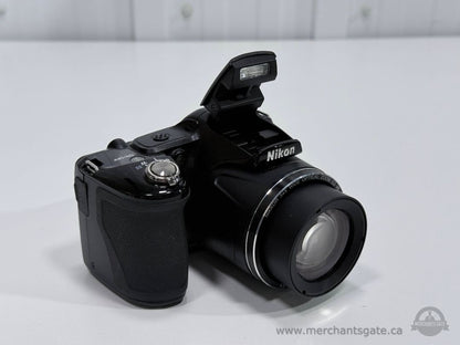 Nikon Coolpix L830 Digital Camera 16MP 34x Optical Zoom HD Video Flip Screen Bridge Camera