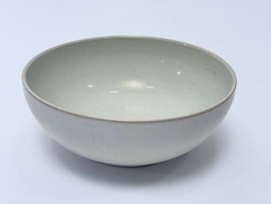 Denby Linen Cereal Bowl 6 Inch Stoneware Made In England Vintage Tableware 2000s