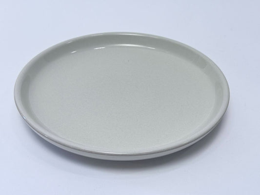 Denby Linen Medium Stoneware Plate 8 Inch Made In England 2000s