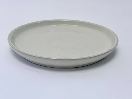Denby Linen Stoneware Dinner Plate 10 Inch Made In England Vintage Tableware 2000s