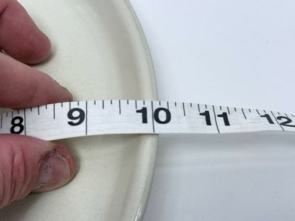 Denby Linen Stoneware Dinner Plate 10 Inch Made In England Vintage Tableware 2000s