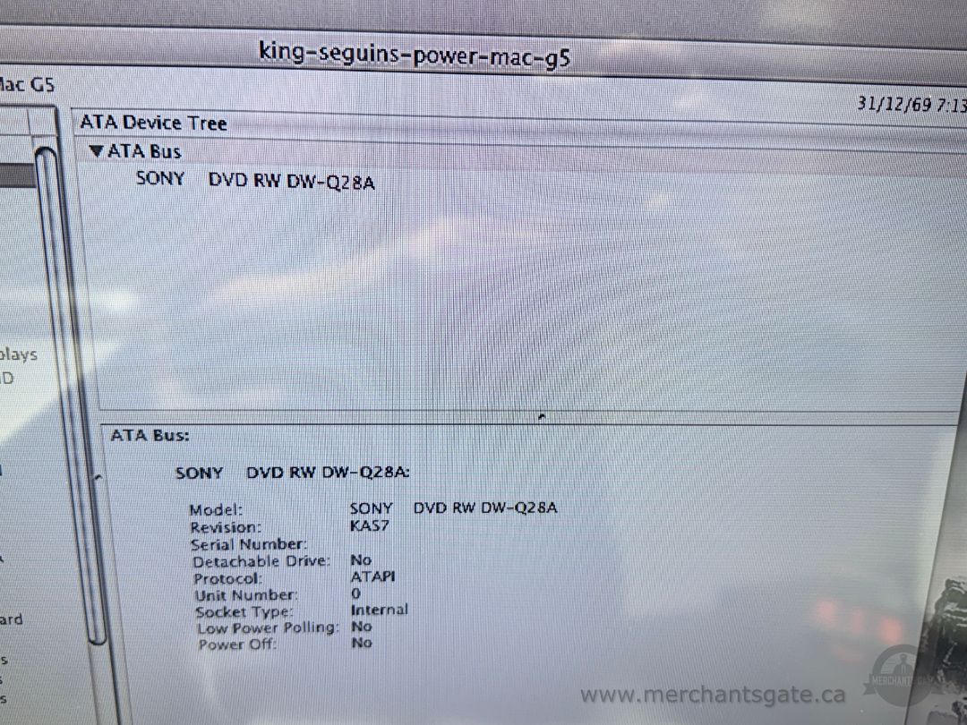 Apple Power Mac G5 Dual 2GHz Tower Desktop Computer PowerPC G5 ATI Radeon