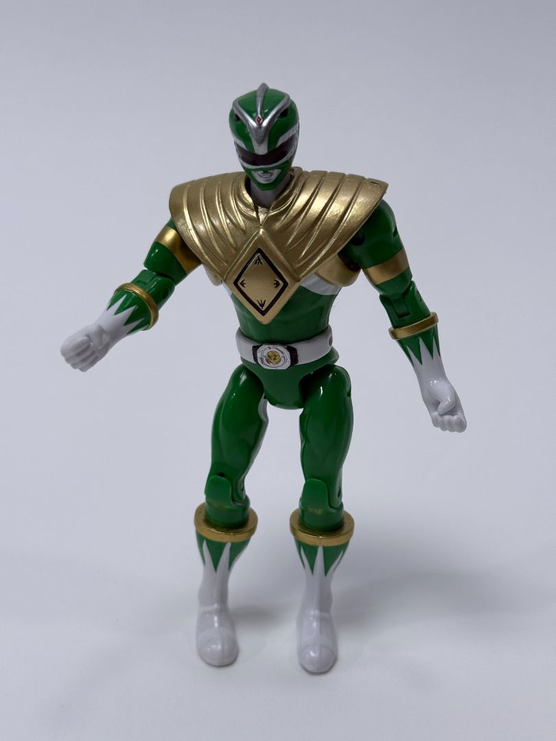 Green Power Ranger Action Figure – 1990s Vintage Toy MMPR Collectible