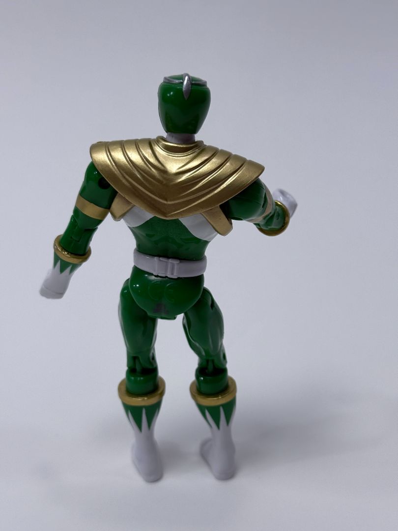 Green Power Ranger Action Figure – 1990s Vintage Toy MMPR Collectible