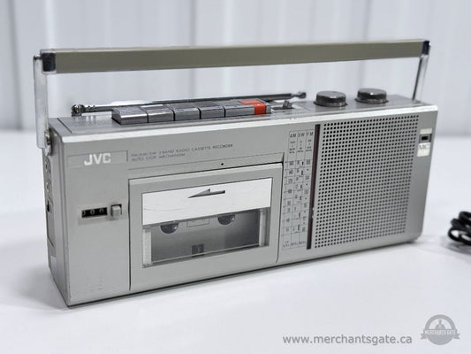 Vintage JVC RC-S10C Radio Cassette Recorder AM FM SW Portable Boombox