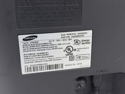 Samsung UN22D5000 22" LED TV with Remote HDMI 1080p Display
