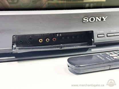 Sony Trinitron 29" CRT TV KV-J29MF1 Multi-System PAL/NTSC S-Video Remote