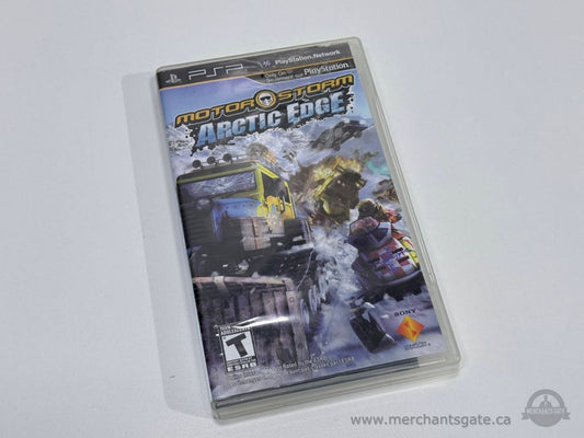 MotorStorm Arctic Edge PSP Game in Case Off Road Racing Sony