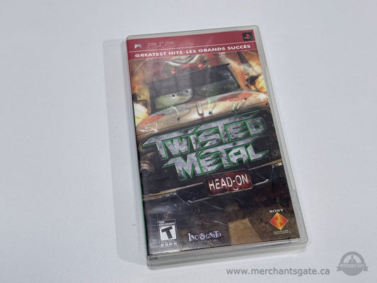 Twisted Metal Head On PSP Greatest Hits Game in Case Vehicular Combat