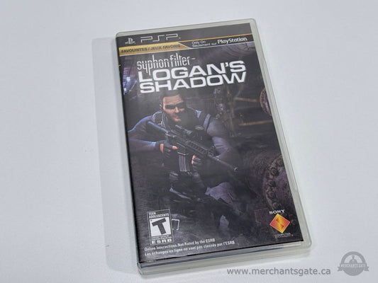Syphon Filter Logan’s Shadow PSP Game in Case Tactical Shooter