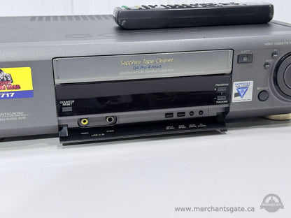Sony SLV-X717SG Multi-System VCR VHS Player PAL NTSC SECAM Multi-Region w/ Remote