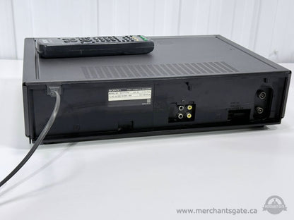 Sony SLV-X717SG Multi-System VCR VHS Player PAL NTSC SECAM Multi-Region w/ Remote