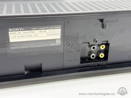 Sony SLV-X717SG Multi-System VCR VHS Player PAL NTSC SECAM Multi-Region w/ Remote