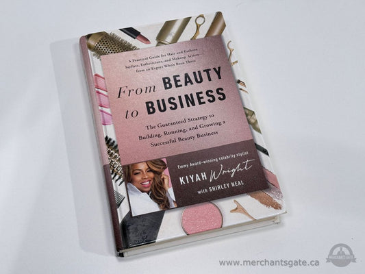 From Beauty to Business Book Kiyah Wright Hardcover Guide Hair Fashion Industry
