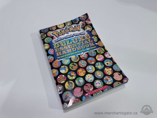 Pokemon Deluxe Essential Handbook Book Scholastic 700 Pokemon Guide