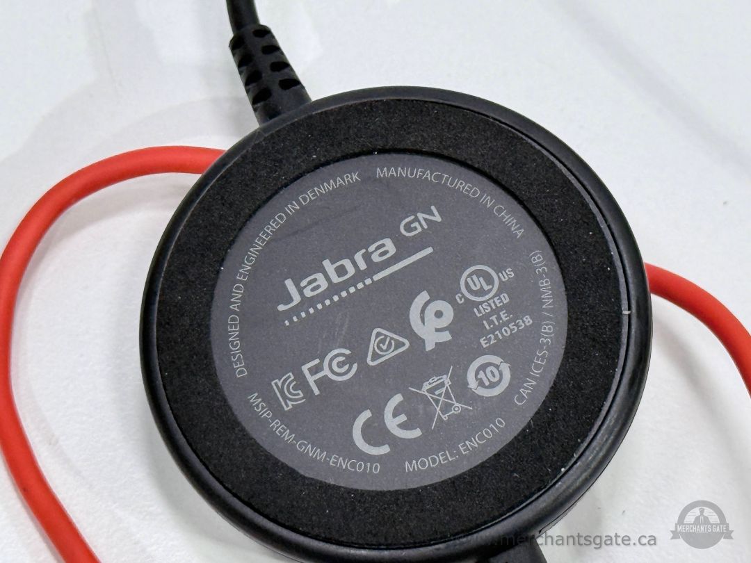 Jabra GN Wired USB Headset with Microphone Control Unit and Case