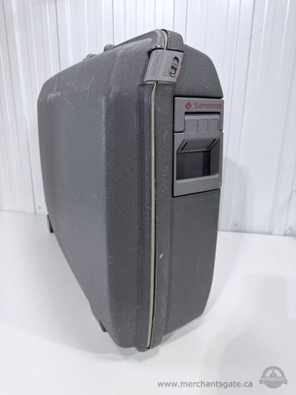 Samsonite Hard Shell Rolling Travel Suitcase Made in Belgium
