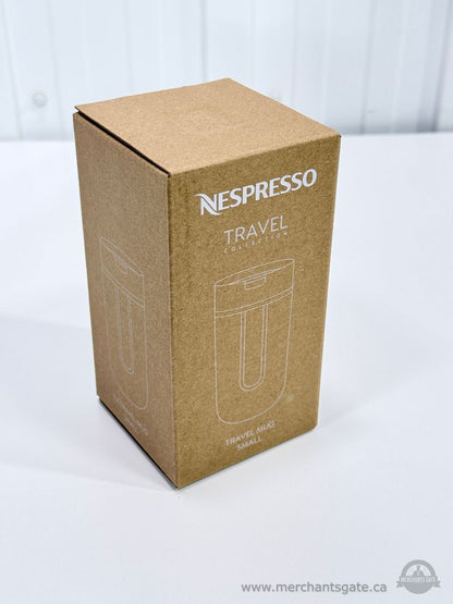 New Nespresso Travel Mug Small Sage Green Coffee Tumbler Thermo Cup