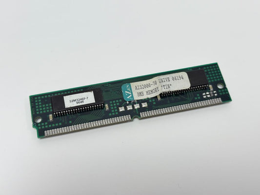 Unive 8MB 72 Pin Tin Lead Memory Module Vintage Computer RAM Stick 1990s Collectible