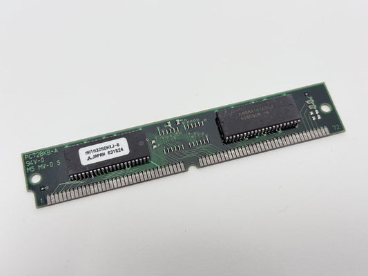 Mitsubishi MH1M325CJXJ 4MB 72 Pin SIMM RAM Stick Vintage Memory Module Japan Early 1990s