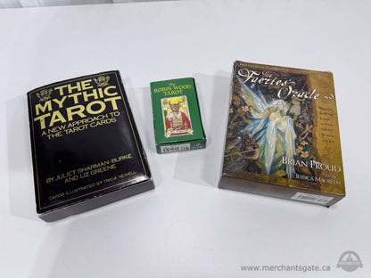 Tarot Card Deck Collection Mythic Tarot Faeries Oracle Robin Wood Tarot Set