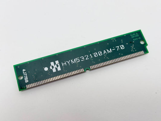 Hyundai HYM532100AM 4MB 72 Pin SIMM RAM Stick HY514400A Vintage Memory