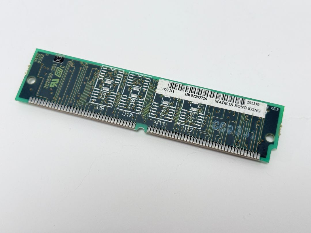 4MB 72 Pin SIMM RAM Stick Hyundai HY514400A AST Vintage Memory Module 1990s Collectible