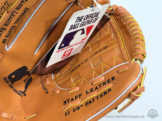 New Old Stock Wilson MLB Pro Pleat 11.5" Baseball Glove Staff Leather A2236 MLB9