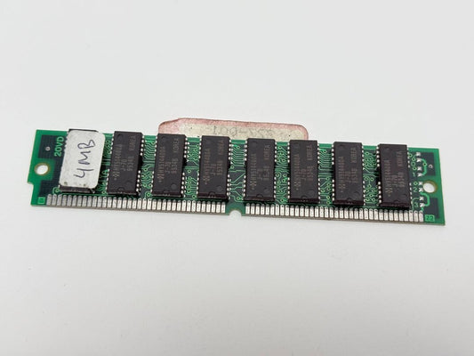 4MB 72 Pin SIMM RAM Stick Hyundai HY514400A Parity Vintage 1990s Memory Module