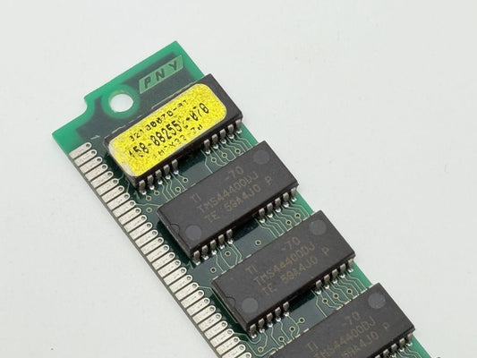 4MB 72 Pin SIMM RAM Stick PNY TMS44400DJ TI Vintage Memory Module 1990s Collectible