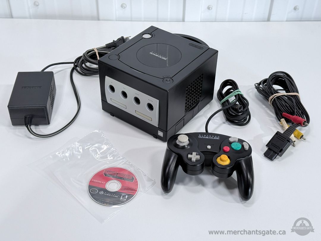 Nintendo GameCube DOL-001 Console Bundle Digital AV Port OEM Controller Tested