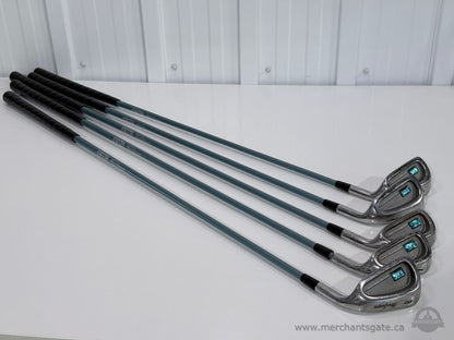 Vintage MacGregor DX Golf Club Set Woods Irons Dual Wedge Head Covers