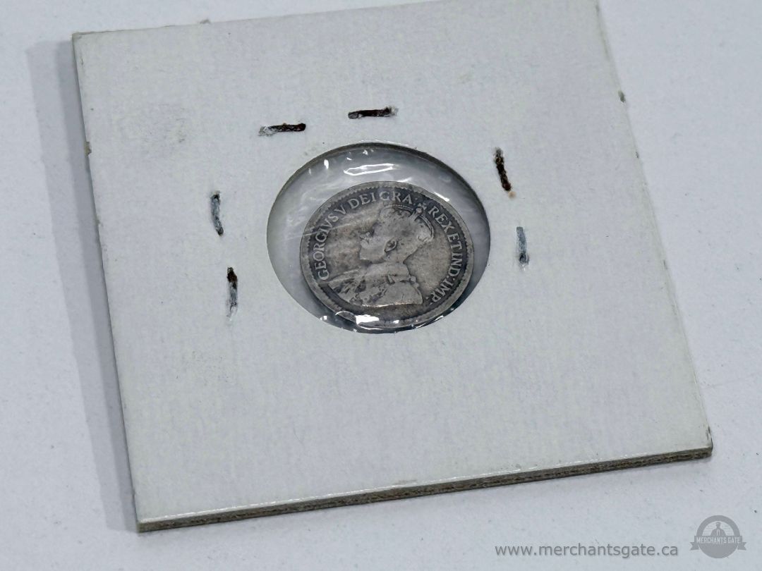 1912 Newfoundland King George V Historical Collectible Display Piece