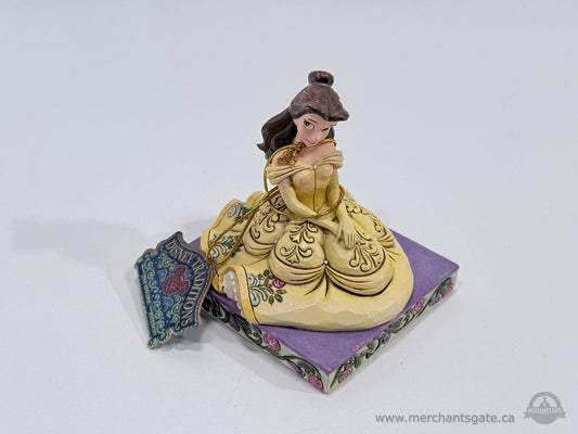 Disney Traditions Belle Be Kind Figurine Enesco Showcase Collection Beauty and the Beast