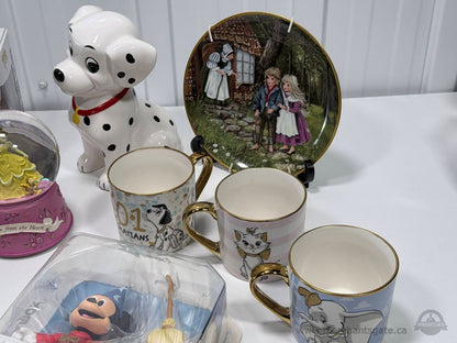 Disney Collector Bundle Funko Pop Cookie Jar Snow Globe Mugs Figurines Lot