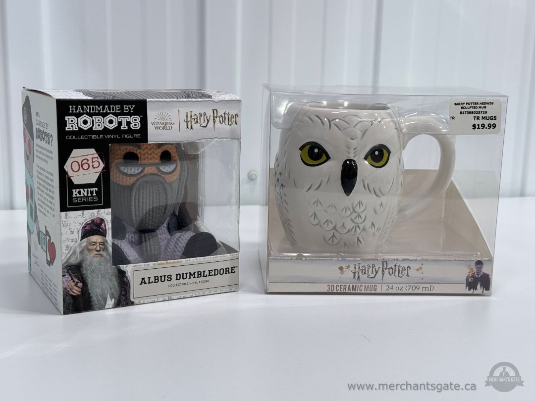 Harry Potter Hedwig Owl Mug & Dumbledore Handmade by Robots Figure New